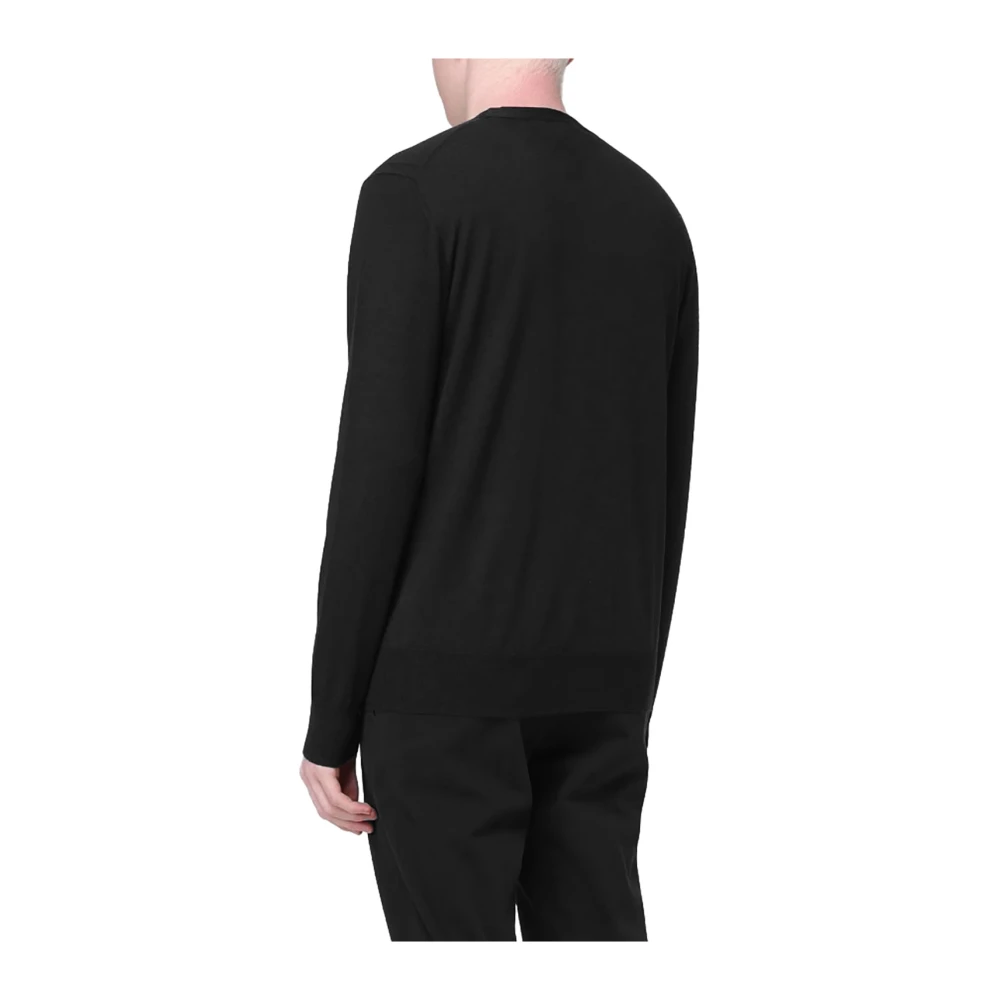 Paolo Pecora Zwarte Sweater Collectie Black Heren