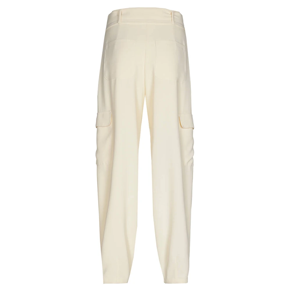 Caroline Biss Broek 1537 Stijlvolle Broek Beige Dames