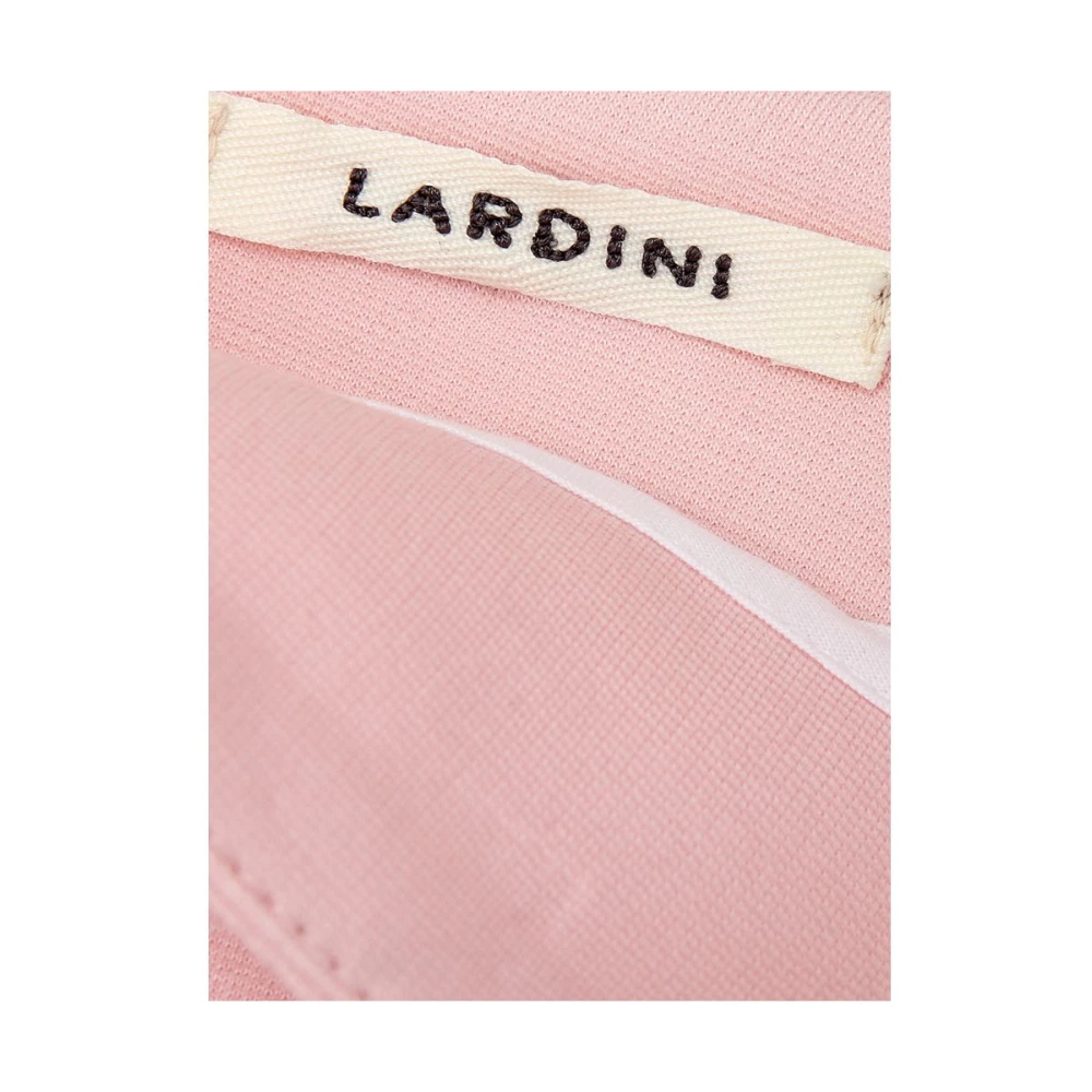 Lardini Roze Viscose Jeans en Pant Pink Dames