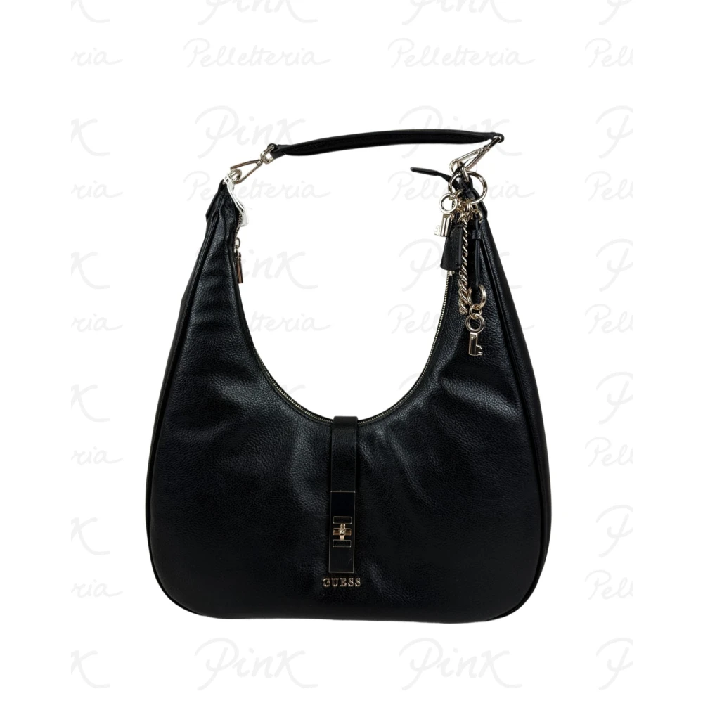 Guess Black Brooke Hobo - Female - Shoulder Bags - One Size - Bags