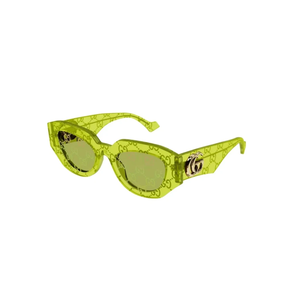 Gucci Green Sunglasses, Female, 51 Mm, Sunglasses