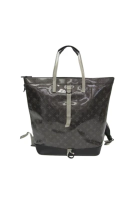 Pre-owned Monogram Eclipse Glazed Zipped Tote