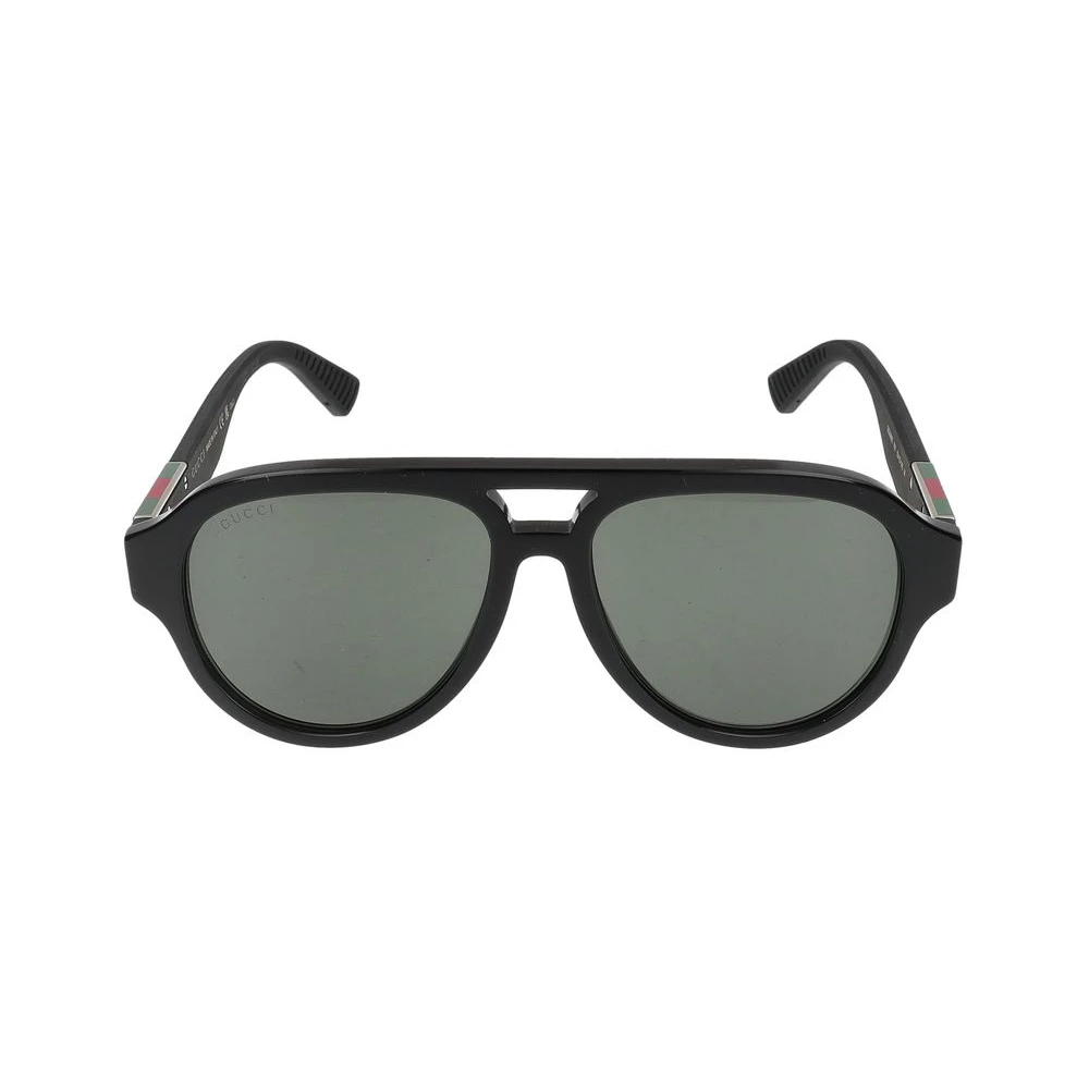 Gucci Men's Black Sunglasses, 55 Mm, Gg2088s Aviator Sunglasses