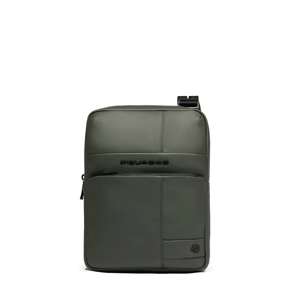 Piquadro Uomo Verde - Borsa A Tracolla Ipad® - Bags - One Size