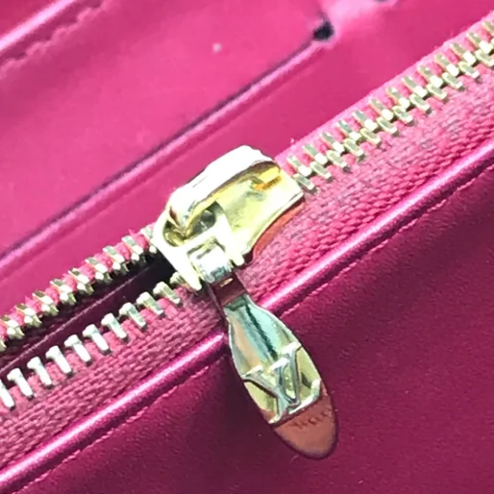 Louis Vuitton Vintage Pre-owned Leather wallets Pink Dames