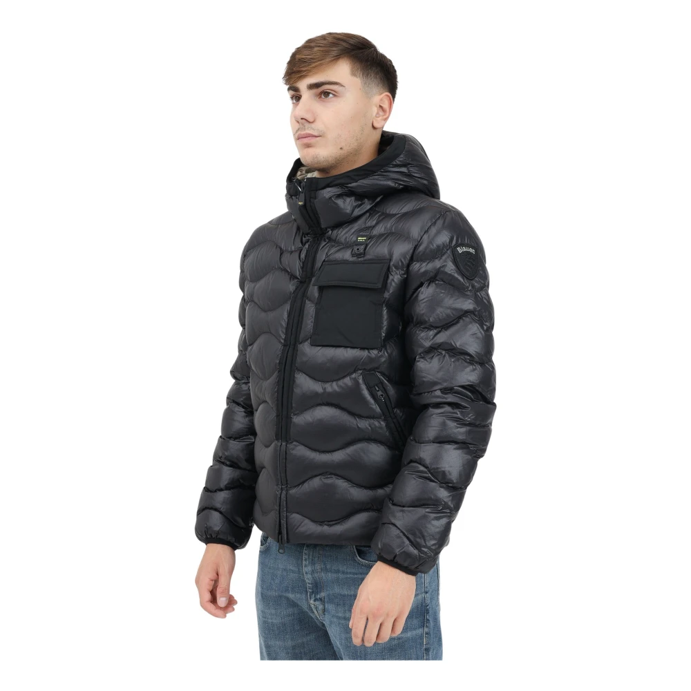 Blauer Uomo Nero Giacche, L, New,