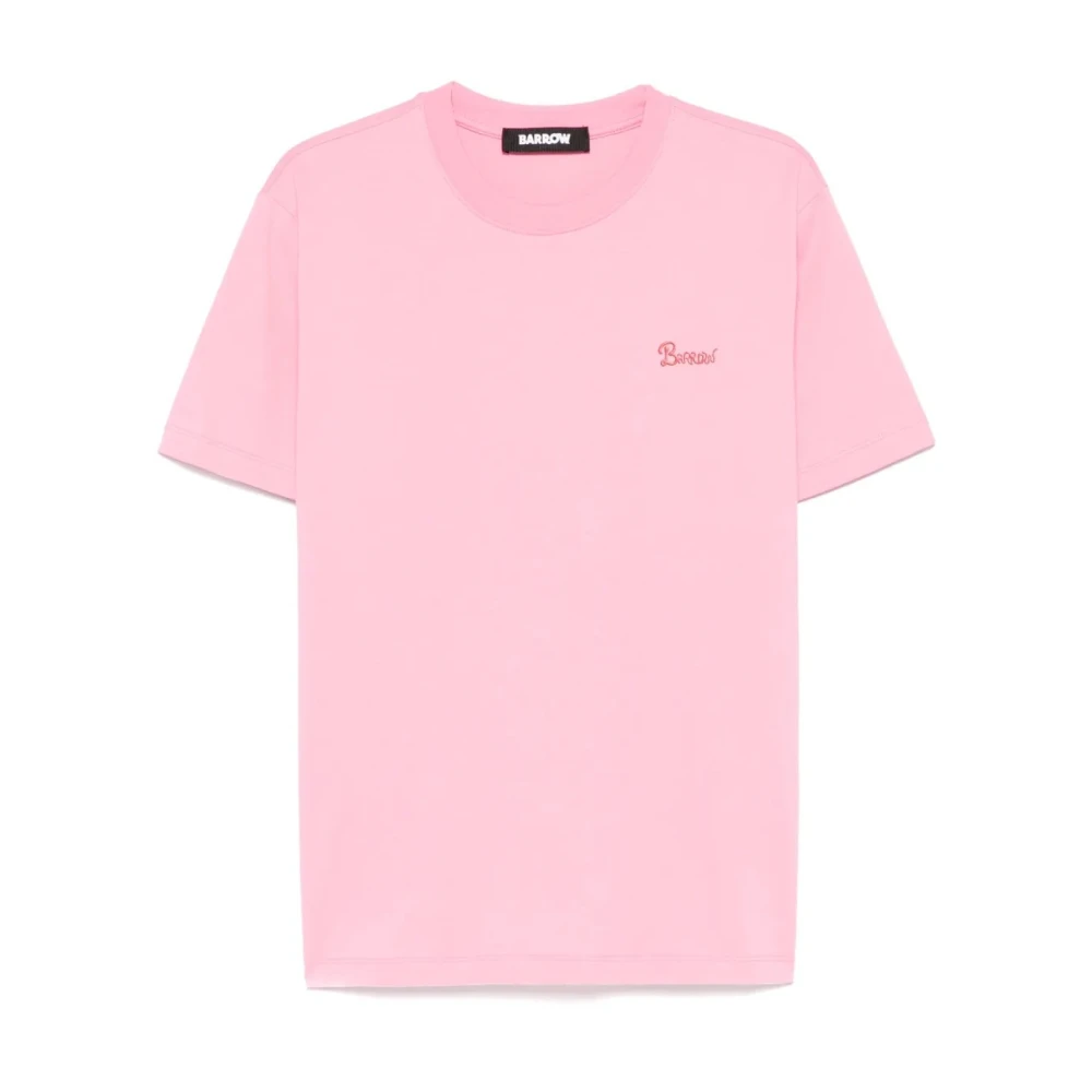 Barrow Jersey T-Shirt Pink Heren