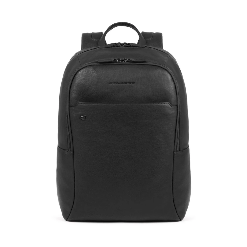 Piquadro Homme Noir Sacs, Taille: One Size Sac À Dos Pour Ordinateur 15,6 Et Ipad®