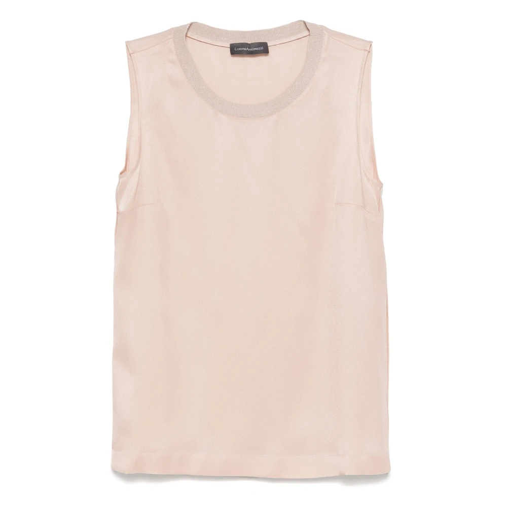 Tops > Sleeveless Tops - - Lorena Antoniazzi - Modalova