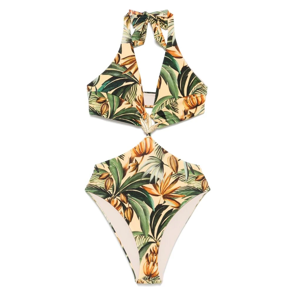 Farm Rio Geel Driehoekige Cup Badkleding Multicolor Dames