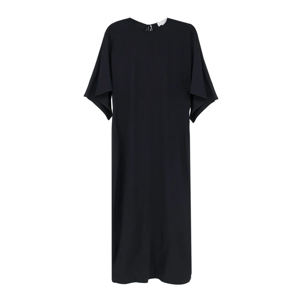 Stella Mccartney Women's Black Midi Dresses, M, Midi Dress