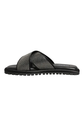 Criss-Cross Slide Sandals