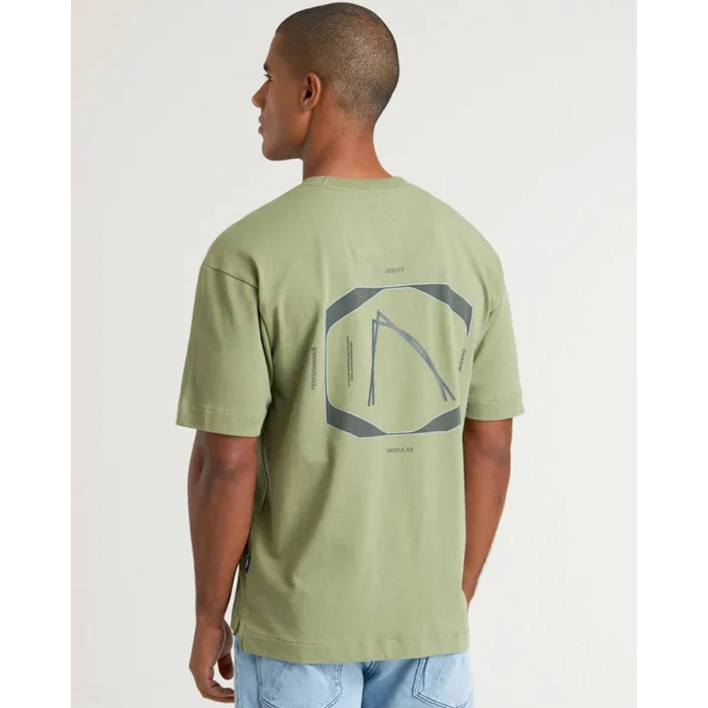 Chasin Korte Mouw Tee Capital Green Heren