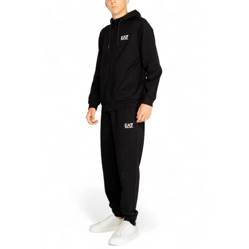 Emporio Armani EA7 Heren Tute Herfst Winter Collectie Black Heren