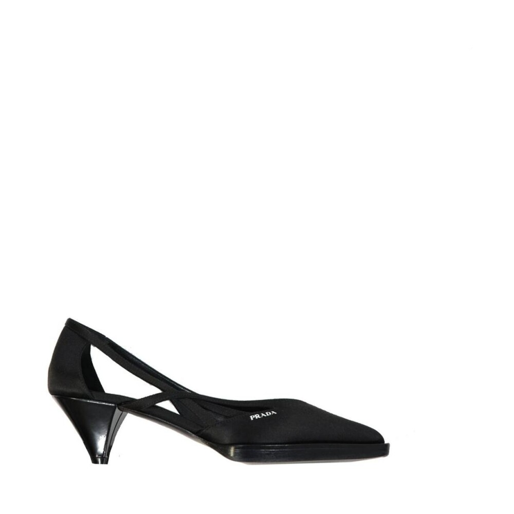 PRADA スタイリッシュ モヘア スカート レザーストラップ付 レザー PRADA(プラダ) スカート(レディース) - 海外通販のBUYMA