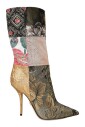 bottes-a-talons-hauts-patchwork-print