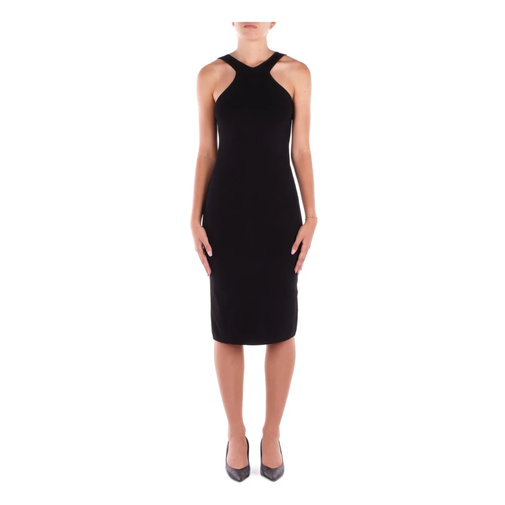 Ralph Lauren Women's Black Midi Dresses, M, Dresses