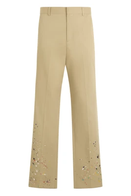 Loose Fit Trousers Painted