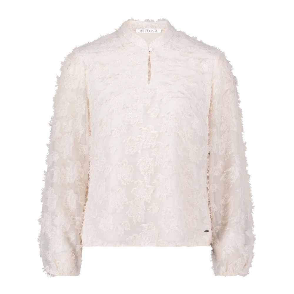Betty & Co Blouse met patroon Beige Dames