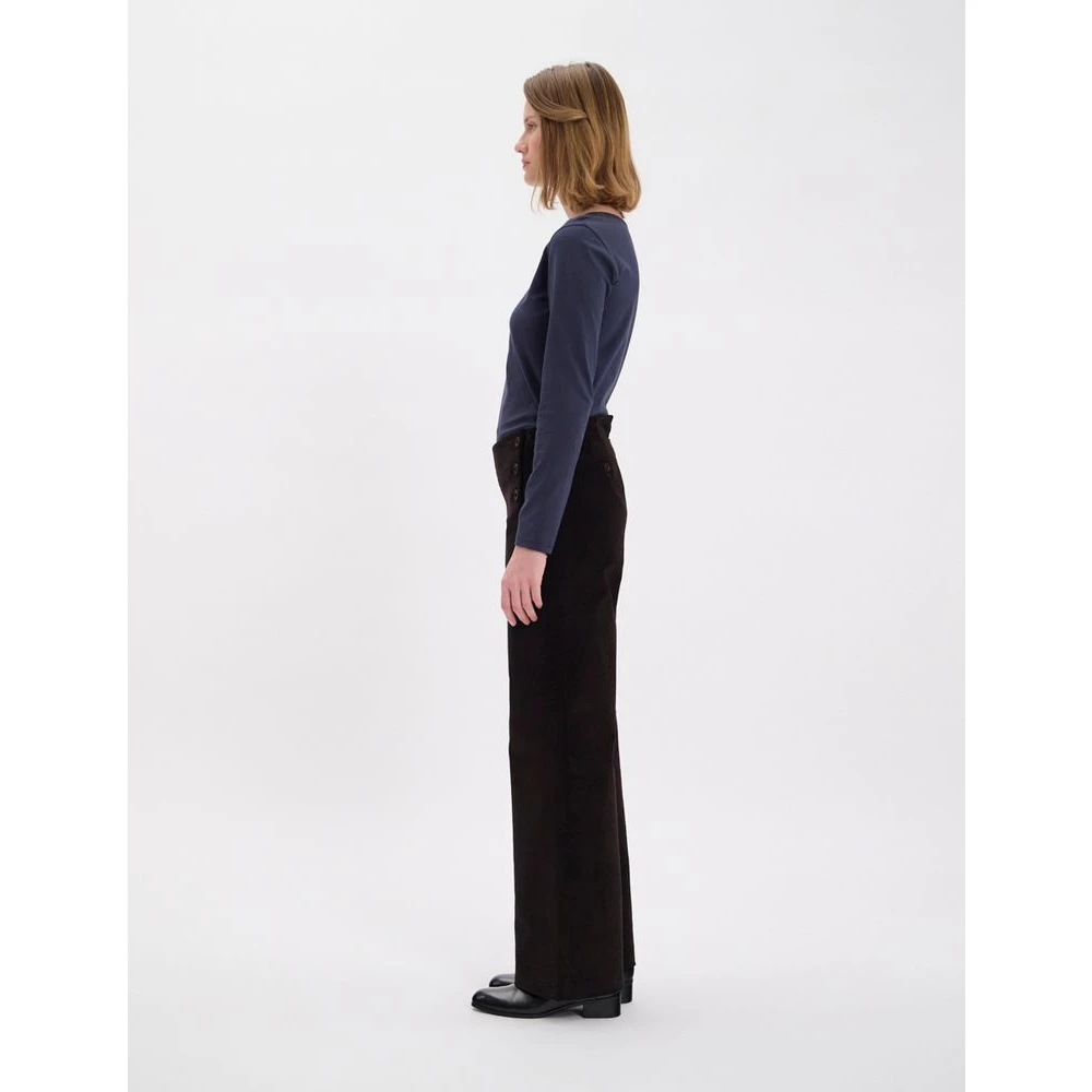 Ines De La Fressange Paris Gabriel Pants Brown Dames