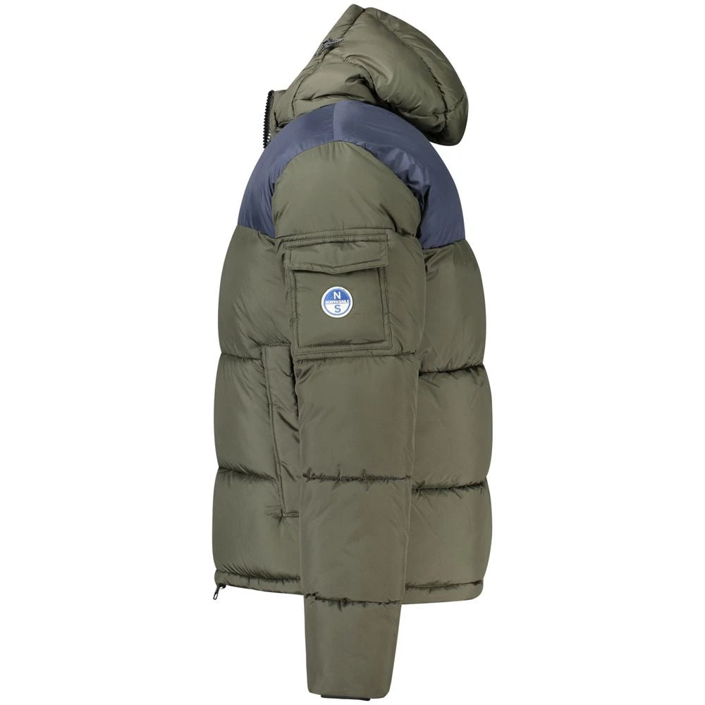 North Sails Groene Polyester Herenjas Green Heren