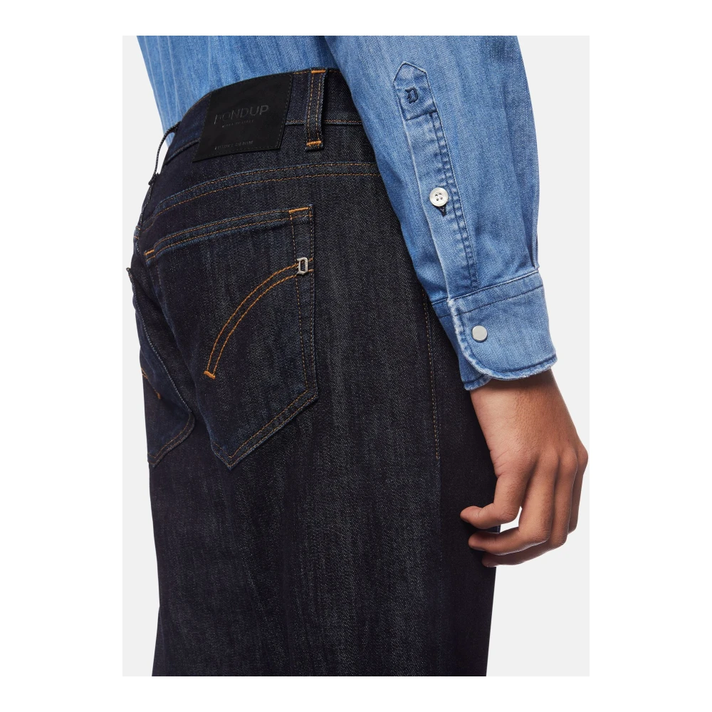 Dondup Slimme Denim Stretch Jeans Blue Heren