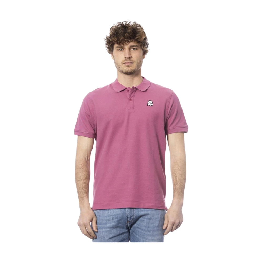 Invicta Purple Cotton Men Polo Shirt - S - Image 2