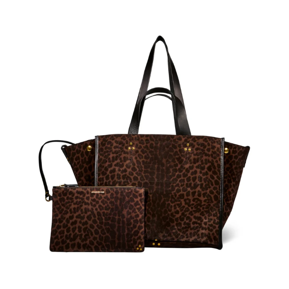 Jérôme Dreyfuss Bruine Leren Tote Tas Organizer Brown Dames