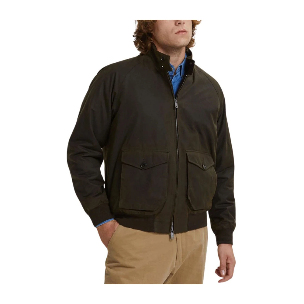 Baracuta Gewaxte zak G9 jas Brown Heren