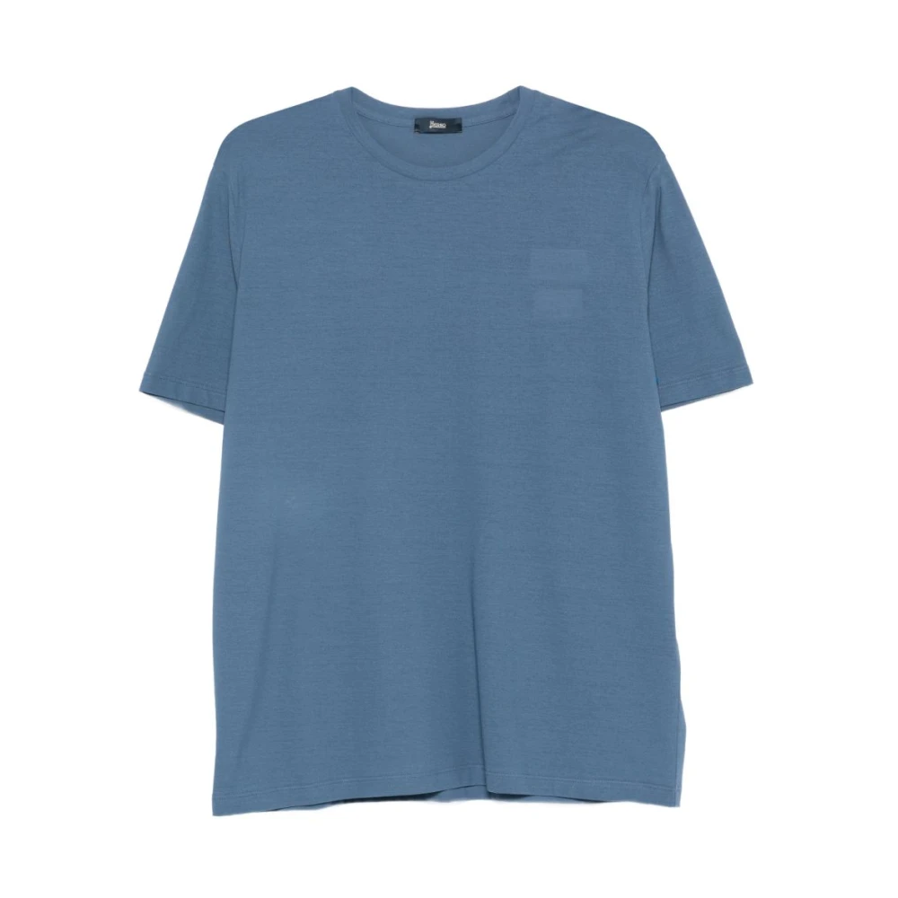 Herno Homme Bleu Tops, Taille: M T-Chemises