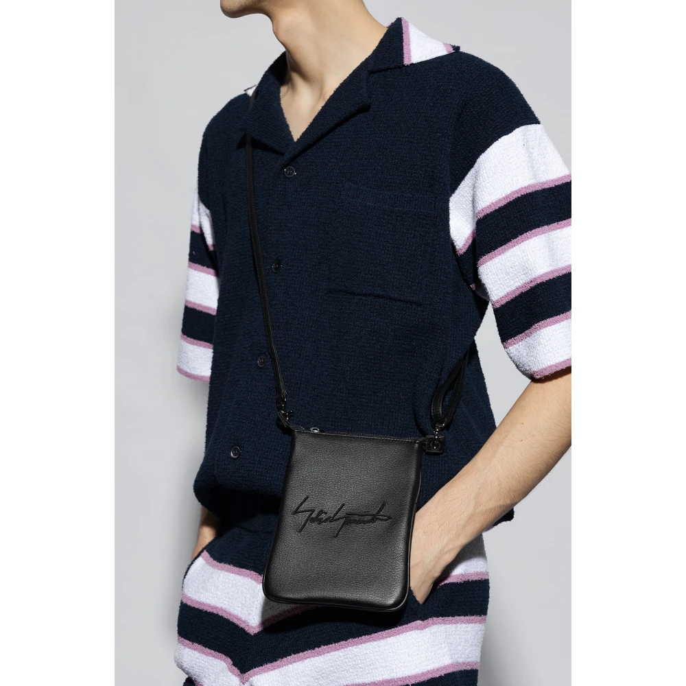 Yohji Yamamoto Tas met logo Black Unisex