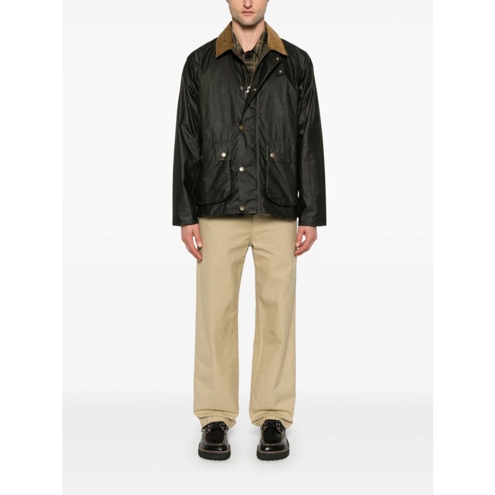 Barbour Groene Jas met Rits Green Heren