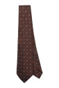 earth-brown-jacquard-pointed-tie