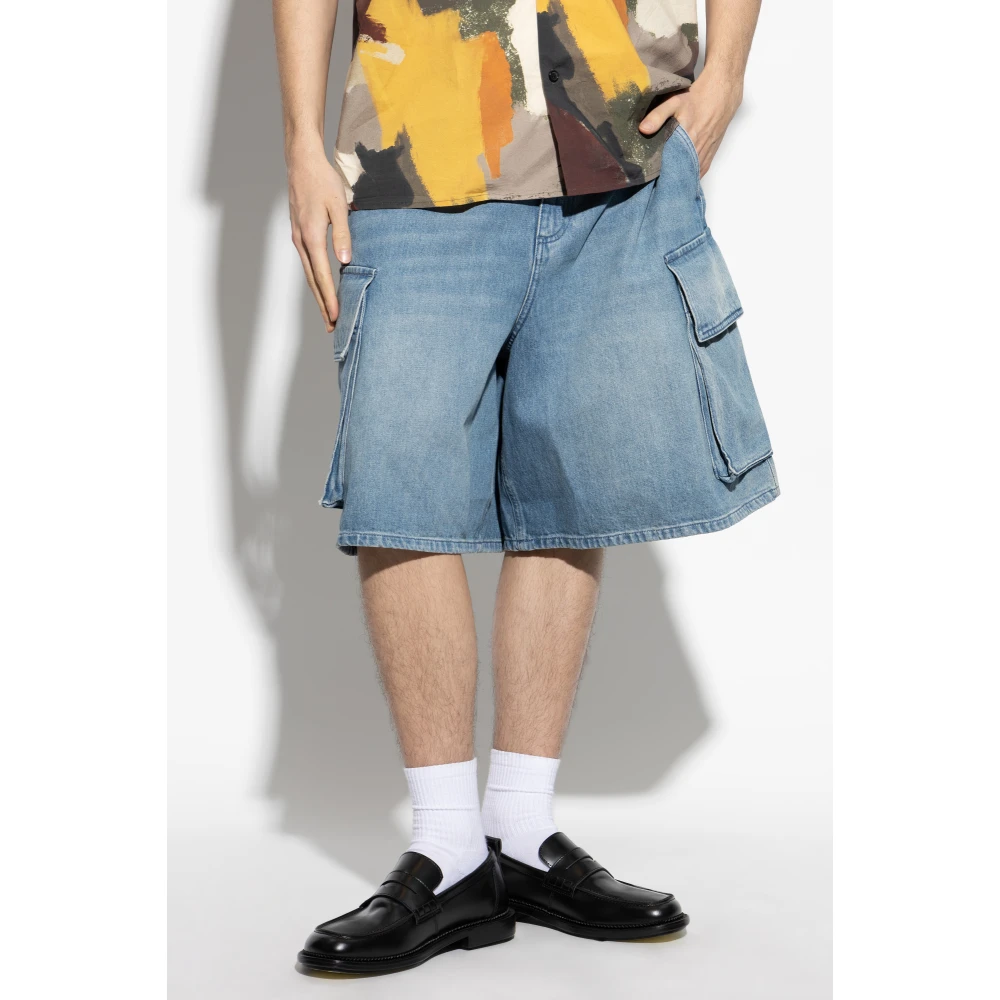 JW Anderson Denim shorts Blue Heren