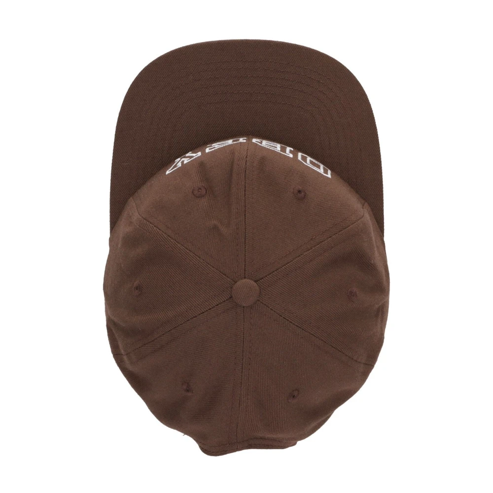 Obey Klassieke Snapback Bruine Gebogen Klep Pet Brown Heren