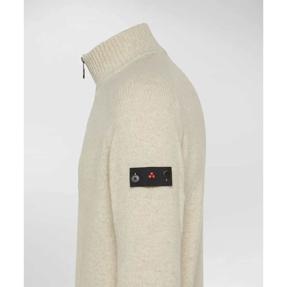 Peuterey Heren Braille Bone White Trui Beige Heren