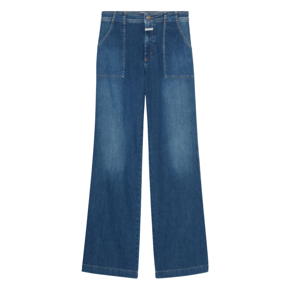 Closed Aria Blauwe Stijlvolle Top Blue Dames