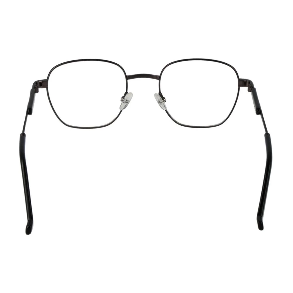 Hackett Gunmetal Square Blue-Filter Optische Frames Gray Heren