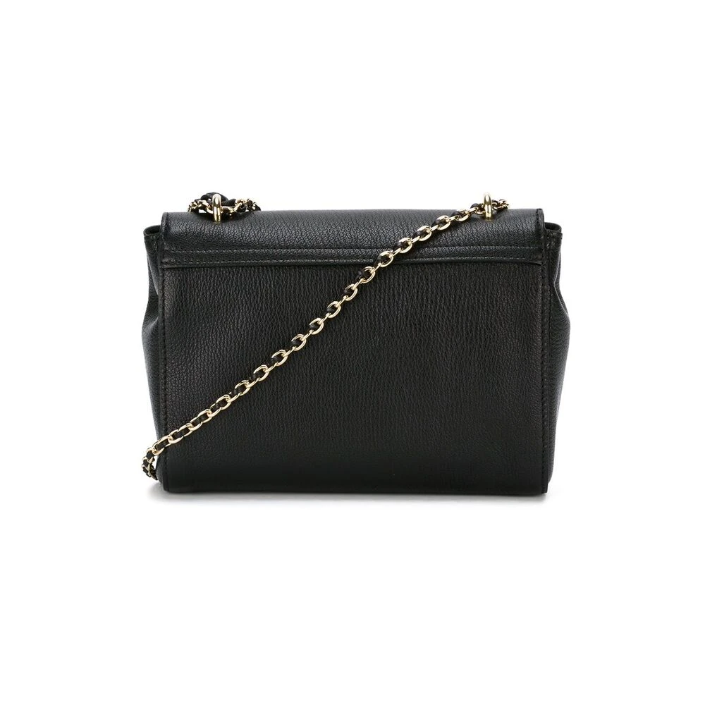 Mulberry Zwarte Leren Lily Schoudertas Black Dames