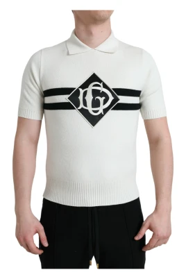 Vit Logo Krage Henley T-shirt