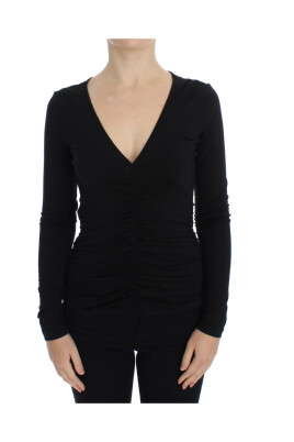 black-stretch-longsleeve-sweater
