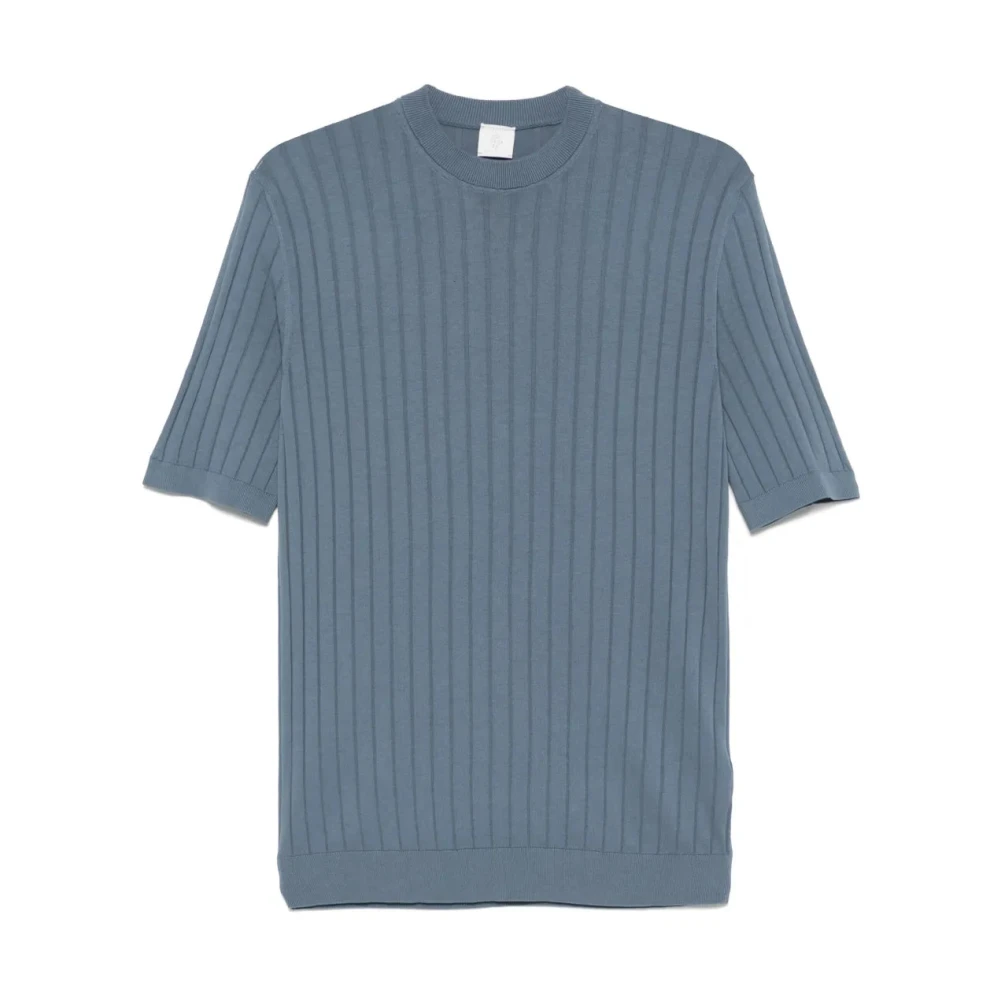 Eleventy - Tops > T-Shirts - Blue - Eleventy - Modalova
