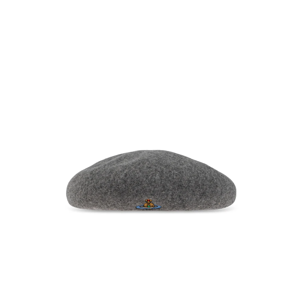 Vivienne Westwood Basque Beret Basque Wool Grey S/m Unisex - Image 4