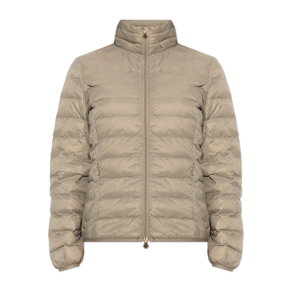 Emporio Armani Ea7 Damen Beige Jacken, Xsgröße: