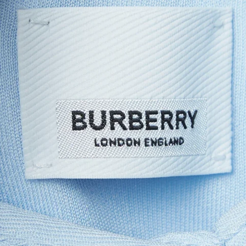 Burberry Vintage Pre-owned Fabric tops Blue Dames