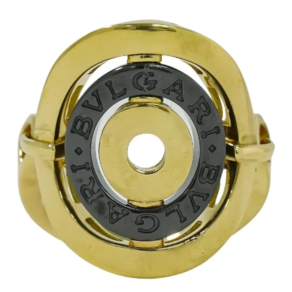 Bvlgari Vintage Pre-owned Guld ringar Yellow, Dam