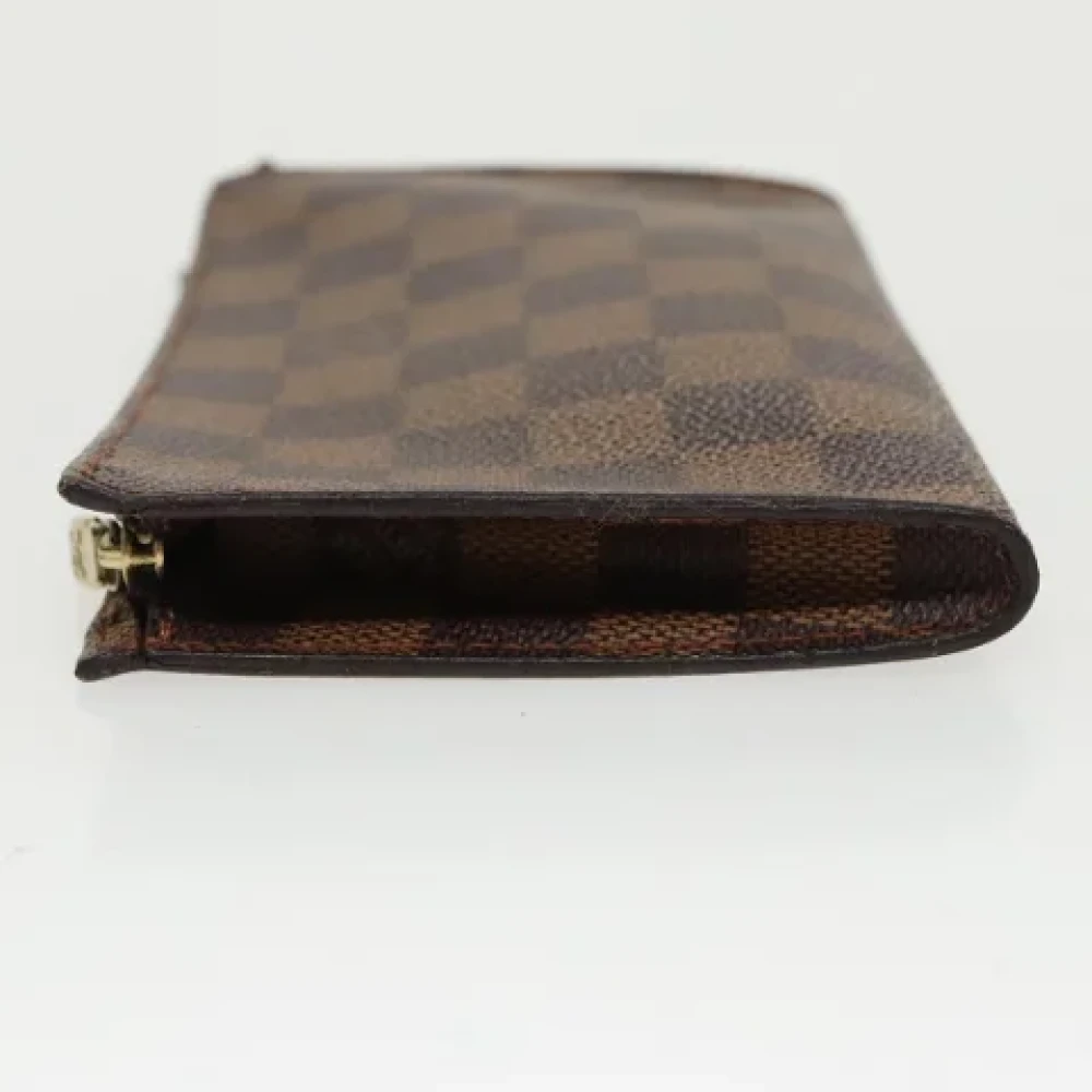 Louis Vuitton Vintage Pre-owned Canvas pouches Brown Dames