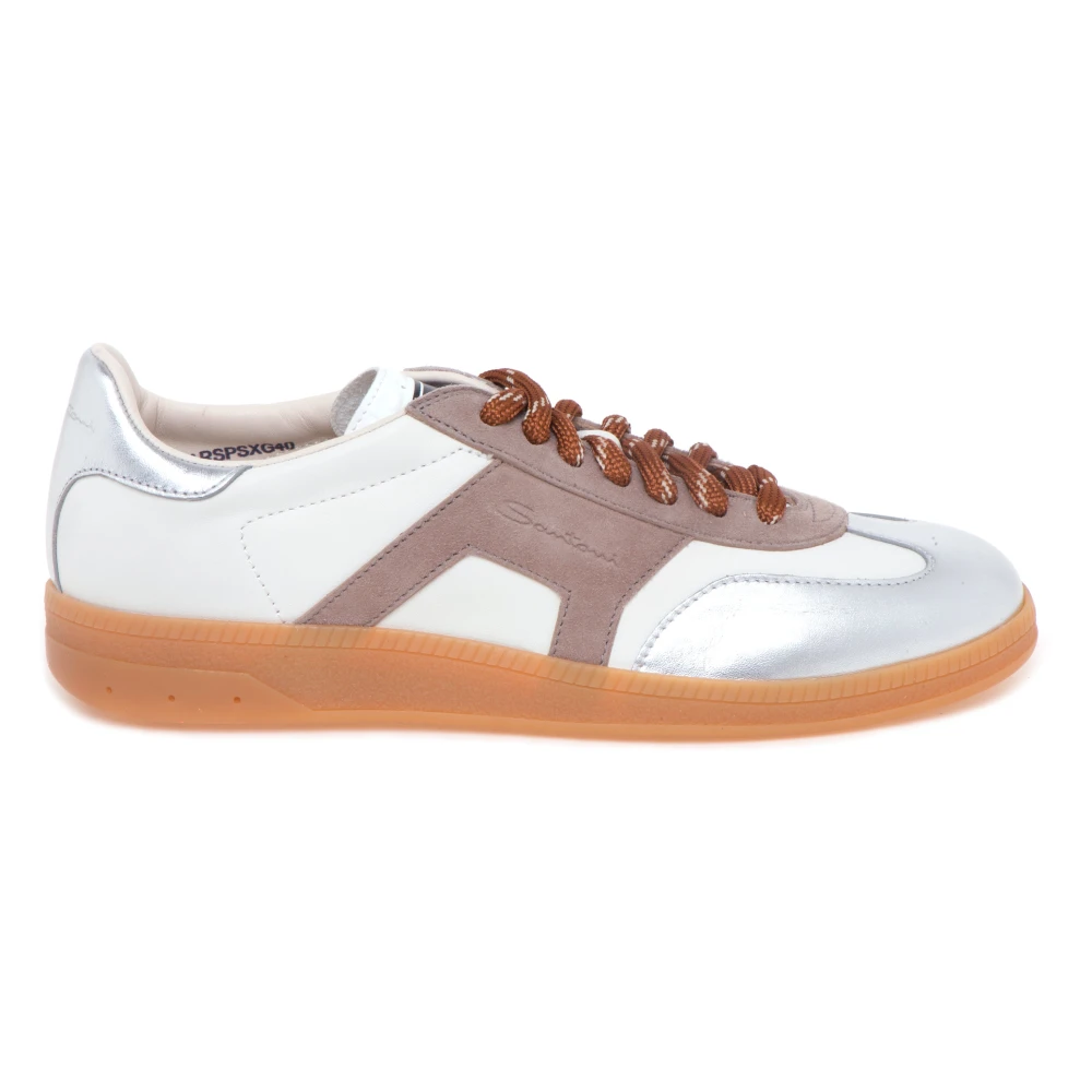 Santoni Sneakers Dames Schoenen Wit