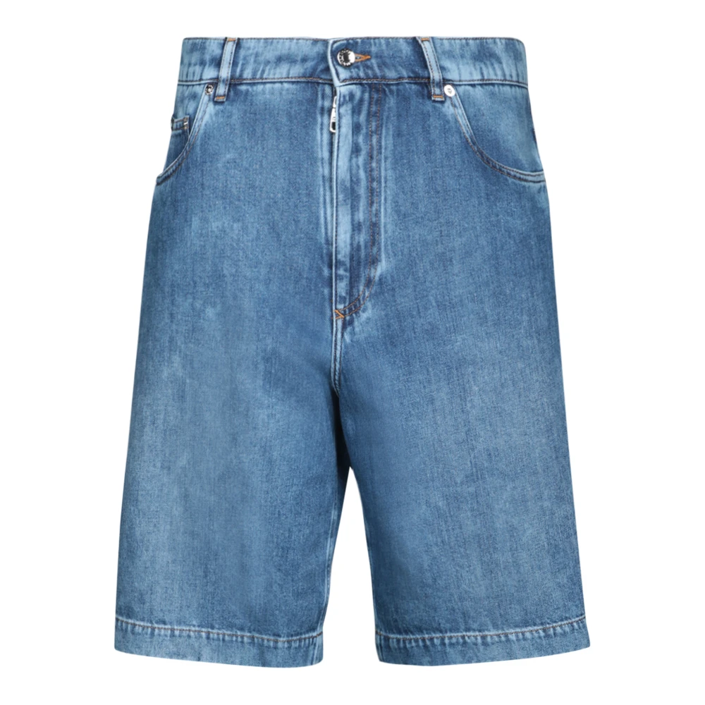 Dolce & Gabbana Men's Light Denim Bermuda Shorts