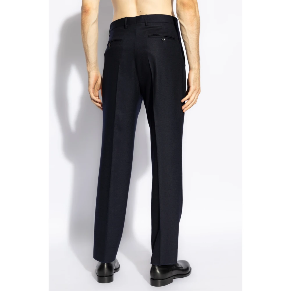 ETRO Wollen broek Blue Heren